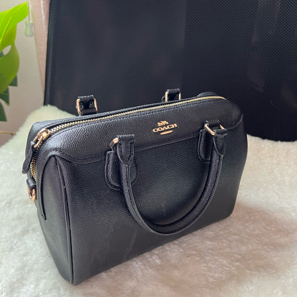 Coach Rowan Satchel. Used. Minor normal wear/tear. No strap.